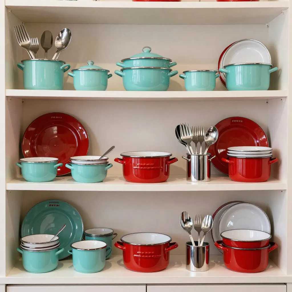 Vintage tableware and ceramic dishes