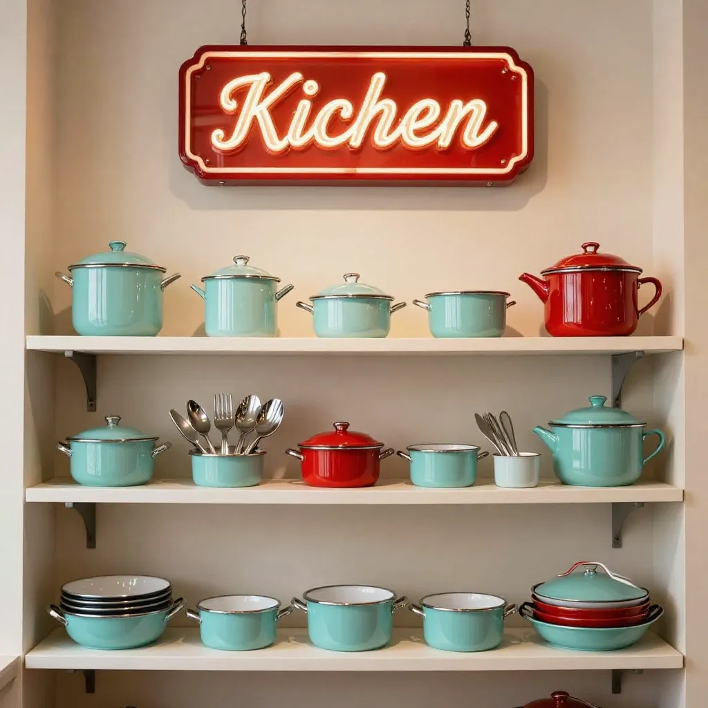 Retro kitchen gadget collection