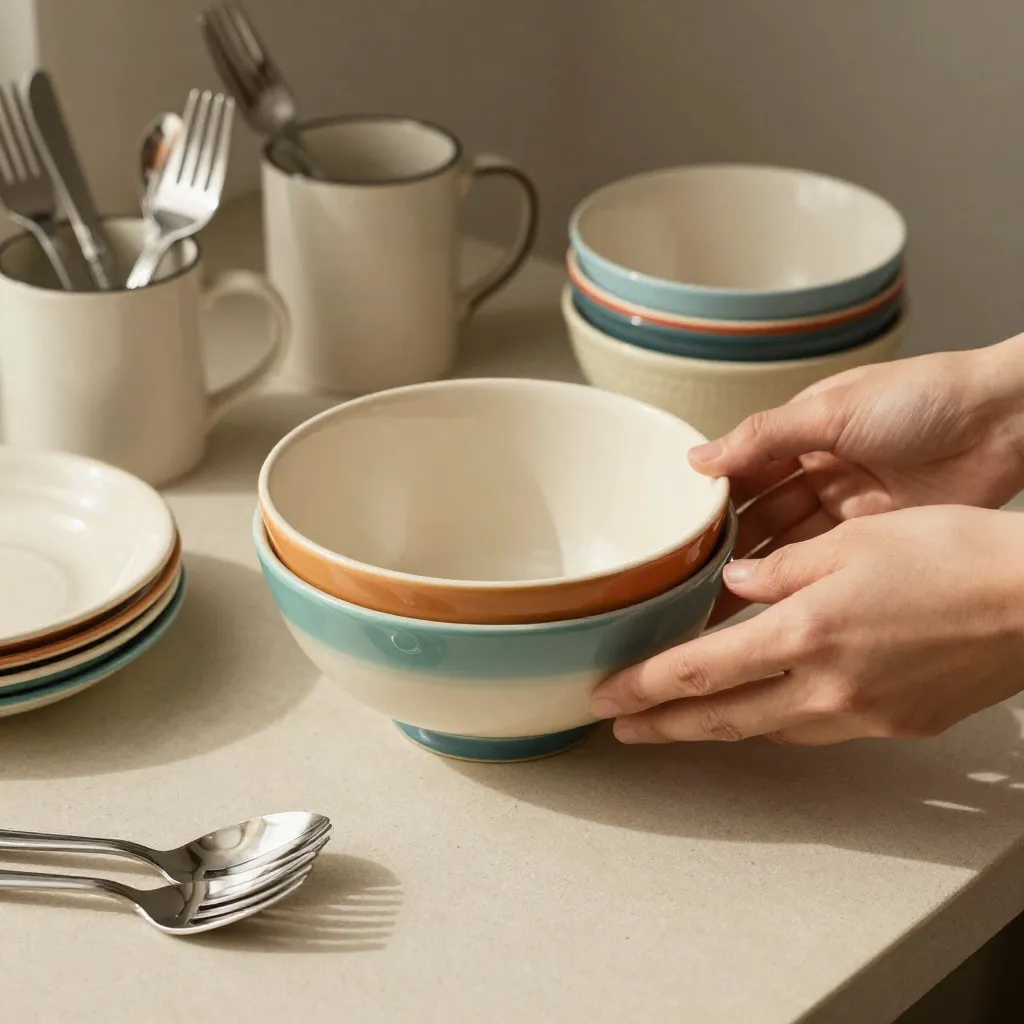 Vintage mixing bowls
